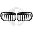 Grill / Njurar Matt Svart till BMW X1 F48 2016-2019