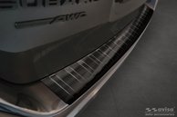 Lastskydd Rostfri Borstad Metall Svart Subaru Outback IV 2021->