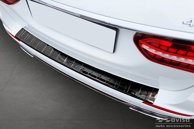 Lastskydd Rostfri Blank Svart Mercedes E-Klass S213 Kombi 2016->