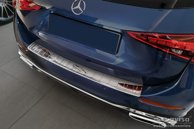Lastskydd Rostfri Blank Metall Mercedes C-Klass S206 Kombi AMG-Paket 2021->