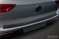 Lastskydd Rostfri Matt Svart Metall VW Golf VIII Hatchback 2019->