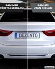 Nummerplåtshållare NoFrame Dezentofix