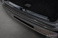 Lastskydd Rostfri Borstad Metall Svart Mercedes EQC N293 2019->