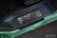 Instegslister i Borstad svart stål VW ID.BUZZ 2022->