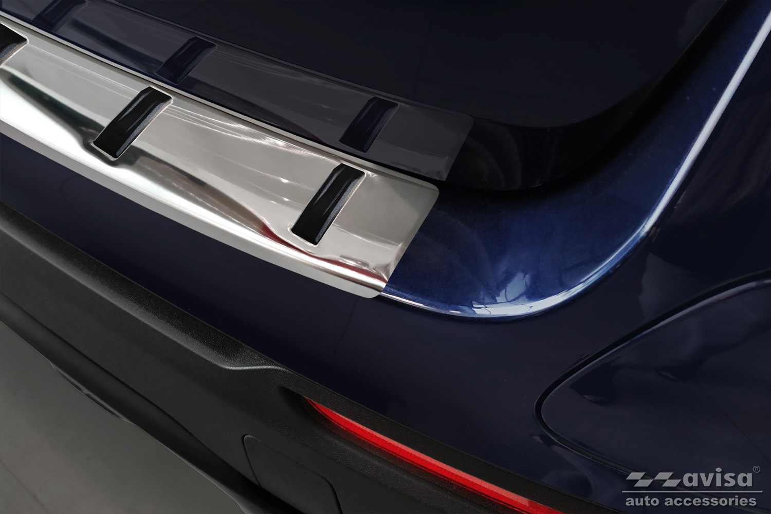 Avisa Bagkofangerbeskytter Rustfrit Staal Mat Sort Passer Til Mercedes Glc Ii X254 2022 Ribs main image 0