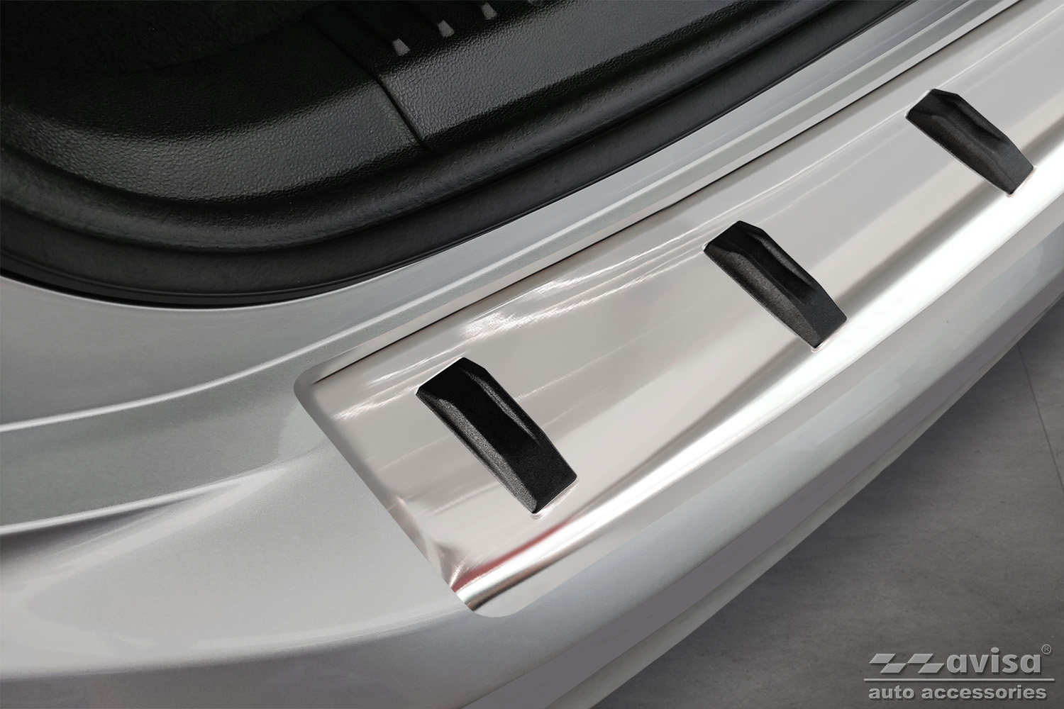 ABS Achterbumper beschermlijst Ford Focus IV Wagon 9/2018- Zwart