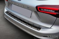Lastskydd Hybrid Rostfri Svart metall Ford Focus IV Turnier 2018->