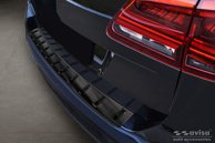 Lastskydd Hybrid Rostfri Svart metall VW Sharan II / Seat Alhambra II