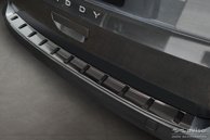 Lastskydd Hybrid Rostfri Svart metall VW Caddy V 2020->