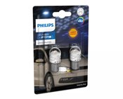 BAU15s PY21W LED Orange Blinkerslampa Philips