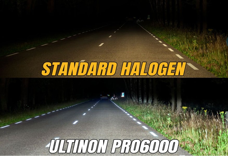 Philips Ultinon Pro6000 LED H4 11342 U6000 X2