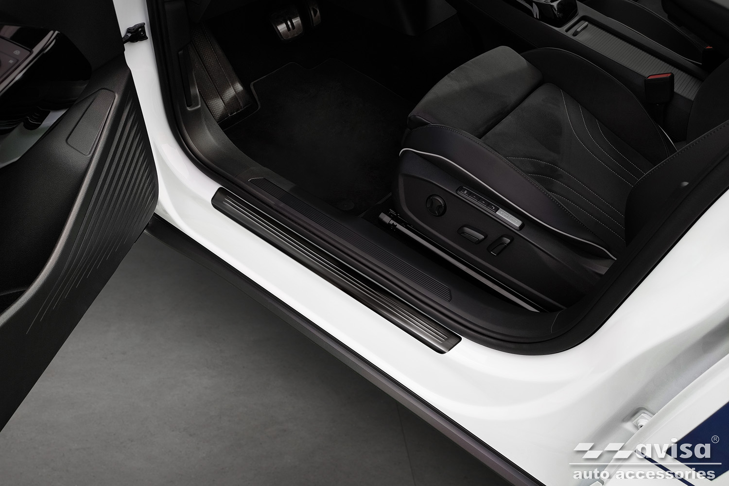 Tapis De Sol Voiture Pour VW ID.5 2022-2025 - 3 Pièces TPE Antidérapant Noir - Protection étanche