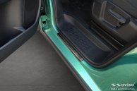 Instegslister i Borstad Svart Stål VW ID.BUZZ 2022->