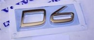 Emblem ''D6'' Volvo V70N, XC70, XC90, XC60, S60/V60, S80