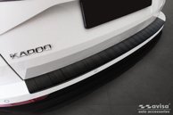 Lastskydd Rostfri Matt Svart Metall Skoda Karoq 2022->