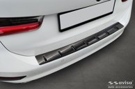 Lastskydd Hybrid Rostfri Svart metall Bmw 3-Serie G21 Touring 2018-2022 