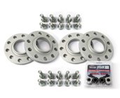 H&R Silver BMW Spacerpaket 30mm Fram / 40mm Bak Inklusive Bultar