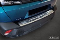 Lastskydd Rostfri Borstad metall Peugeot 408 fastback 2023->