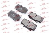 Bromsbel&auml;ggssats, skivbroms till TOYOTA HILUX