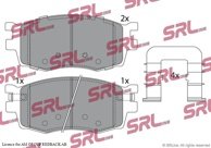Bromsbel&auml;ggssats, skivbroms