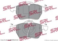 Bromsbel&auml;ggssats, skivbroms