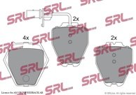 Bromsbel&auml;ggssats, skivbroms