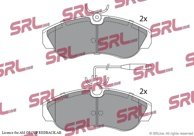 Bromsbel&auml;ggssats, skivbroms