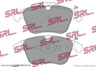 Bromsbeläggssats, skivbroms