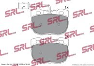 Bromsbel&auml;ggssats, skivbroms