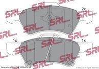 Bromsbel&auml;ggssats, skivbroms