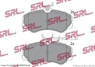 Bromsbel&auml;ggssats, skivbroms