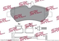 Bromsbel&auml;ggssats, skivbroms