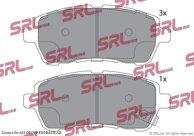 Bromsbel&auml;ggssats, skivbroms