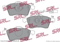 Bromsbel&auml;ggssats, skivbroms till VW TRANSPORTER