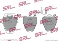 Bromsbel&auml;ggssats, skivbroms