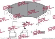 Bromsbel&auml;ggssats, skivbroms