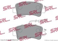 Bromsbel&auml;ggssats, skivbroms