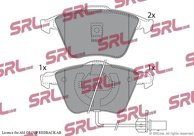 Bromsbel&auml;ggssats, skivbroms