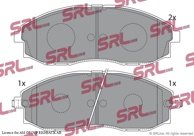 Bromsbel&auml;ggssats, skivbroms