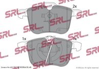 Bromsbel&auml;ggssats, skivbroms