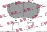 Bromsbel&auml;ggssats, skivbroms