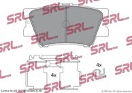 Bromsbel&auml;ggssats, skivbroms