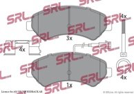 Bromsbel&auml;ggssats, skivbroms