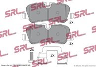 Bromsbel&auml;ggssats, skivbroms