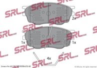 Bromsbel&auml;ggssats, skivbroms till MAZDA 6