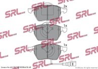 Bromsbel&auml;ggssats, skivbroms