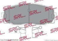 Bromsbel&auml;ggssats, skivbroms