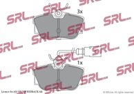 Bromsbel&auml;ggssats, skivbroms