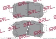 Bromsbel&auml;ggssats, skivbroms