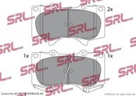 Bromsbel&auml;ggssats, skivbroms